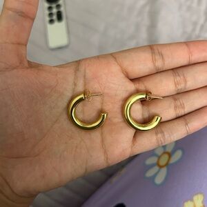 Gold Hoop Earrings